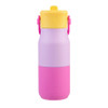 Oasis Junior Insulated Stainless Steel Drink Bottle 400ml - Bubblegum Pink