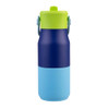Oasis Junior Insulated Stainless Steel Drink Bottle 400ml - Peacock Blue