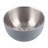 Oasis Stainless Steel Insulated Salad Bowl 2.8L - Hazy Blue