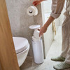 Joseph Joseph EasyStore Concealed 2-in-1 Toilet Roll Stand - White