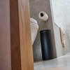 Joseph Joseph EasyStore Concealed 2-in-1 Toilet Roll Stand - Matte Black
