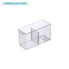 Howards Eco Short Storage Tub with Divider - Small