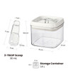 Felli Flip-Tite Food Storage Container Square 1.4L with Scoop