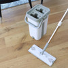 White Magic Flat Mop and Bucket Set
