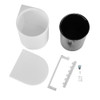 Howards 12L In Cupboard Swing Out Bin - White