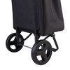 Sachi Swift 38L Shopping Trolley - Black