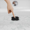 Umbra Bloom Drain Stop & Hair Catcher - Black