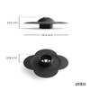 Umbra Bloom Drain Stop & Hair Catcher - Black