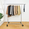 Howards Heavy Duty Folding Extendable Garment Rack with Wheels