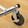 Howards Heavy Duty Folding Extendable Garment Rack with Wheels