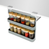 Joseph Joseph CupboardStore Large Under-Shelf Spice Rack - Stone