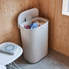 Joseph Joseph Tota 2 One 60L Laundry Basket - Pale Mushroom