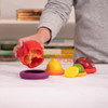 Food Huggers Reusable Silicone Food Savers - 5 Pack