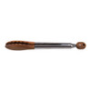 Alfresco Lane 23cm Serving Tongs - Acacia Wood & Stainless Steel