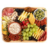 Alfresco Lane Rectangular Grazing Platter with Lid - Acacia Wood