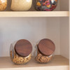 Glass Snack Jar 2L with Acacia Wood Lid