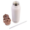 Oasis Verso Insulated Stainless Steel Bottle 750ml - Vanilla
