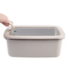 Oasis Microwave Safe Stainless Steel Rectangular Container 1.1L - Oat