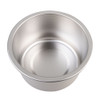 Oasis Microwave Safe Stainless Steel Round Container 680ml - Oat