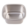 Oasis Microwave Safe Stainless Steel Rectangular Container 500ml - Oat