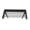 Howards Wall Mounted Retractable Clothes Airer 80cm - Black