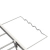 Howards Stainless Steel Clothes Airer with Extendable Coat Hanger Rails