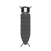 brabantia Ironing Board Size B with Solid Steam Iron Rest - Denim Black