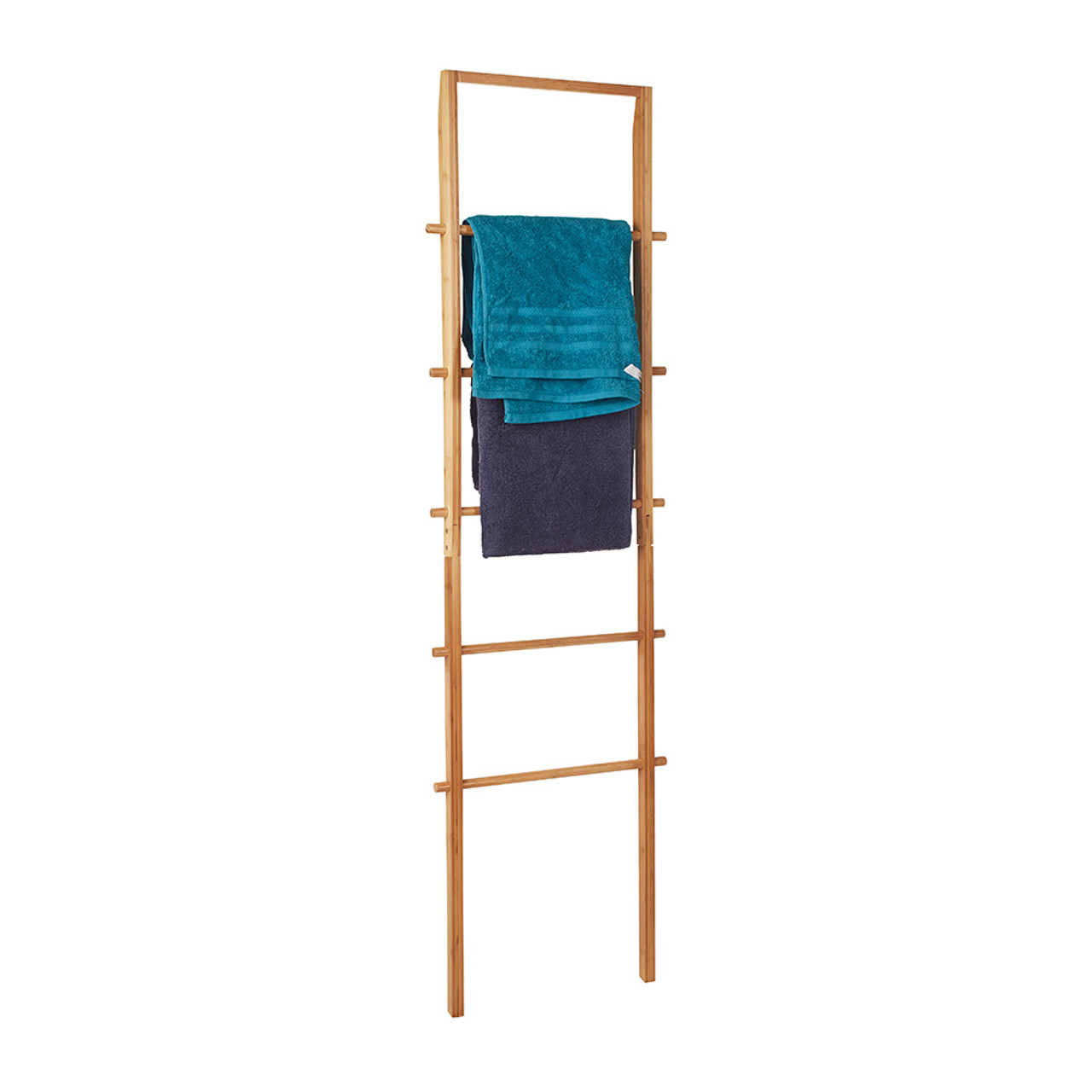 5 Tier Bamboo Ladder Howards Storage World