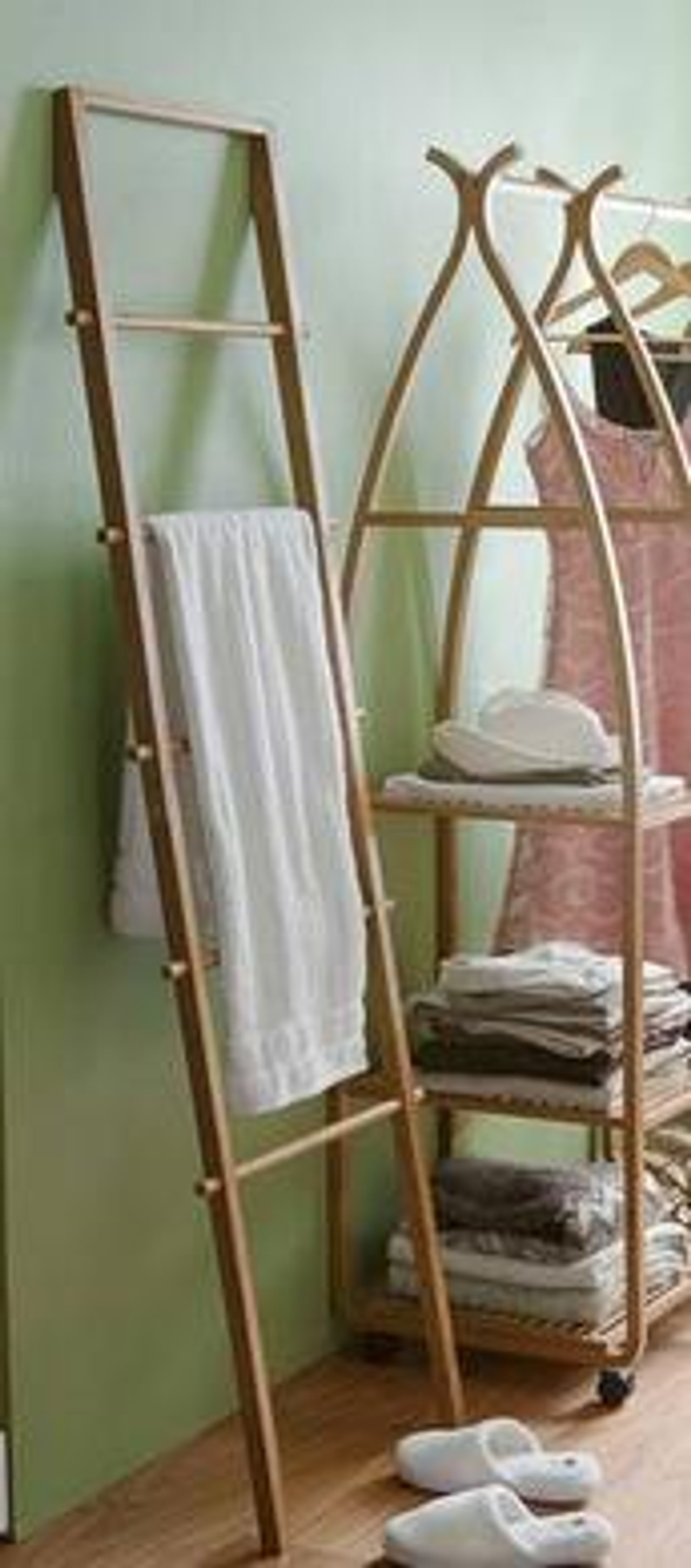 5 Tier Bamboo Ladder Howards Storage World