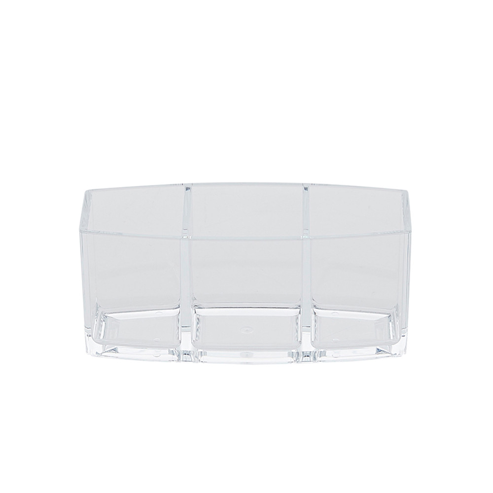 Acrylic Cosmetic Organiser 3 Compartments Howards Storage World