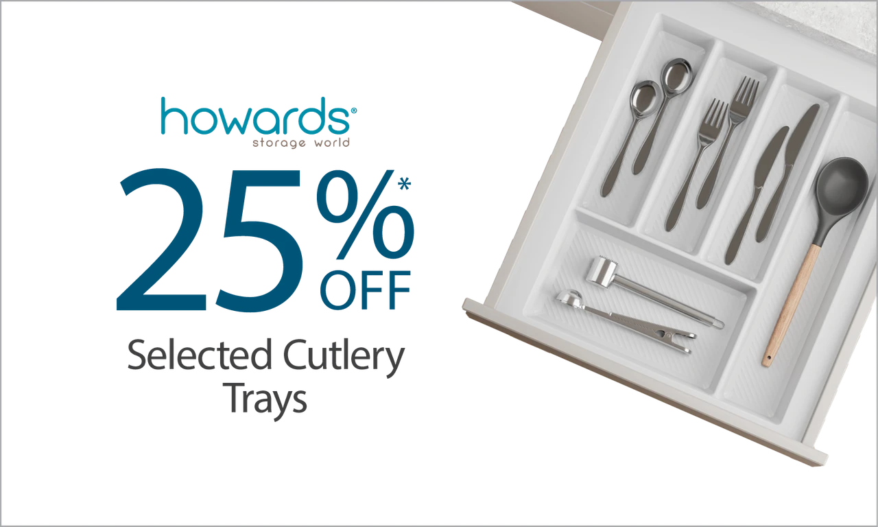 25% off selected cutlery trays