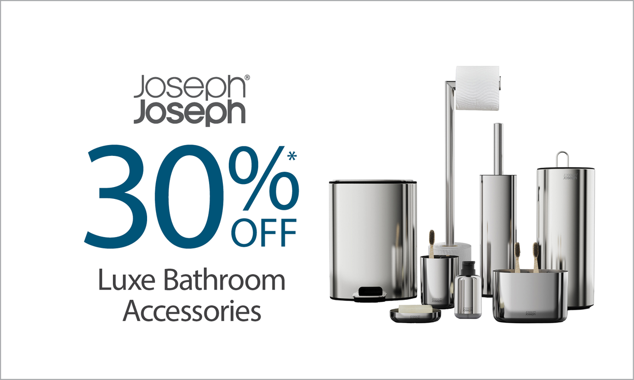 30% off joseph joseph luxe range