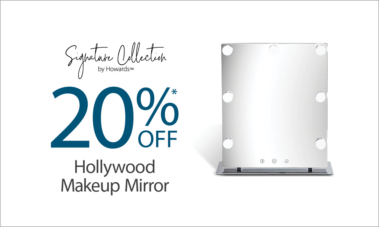 save 20% on the hollywood mirror