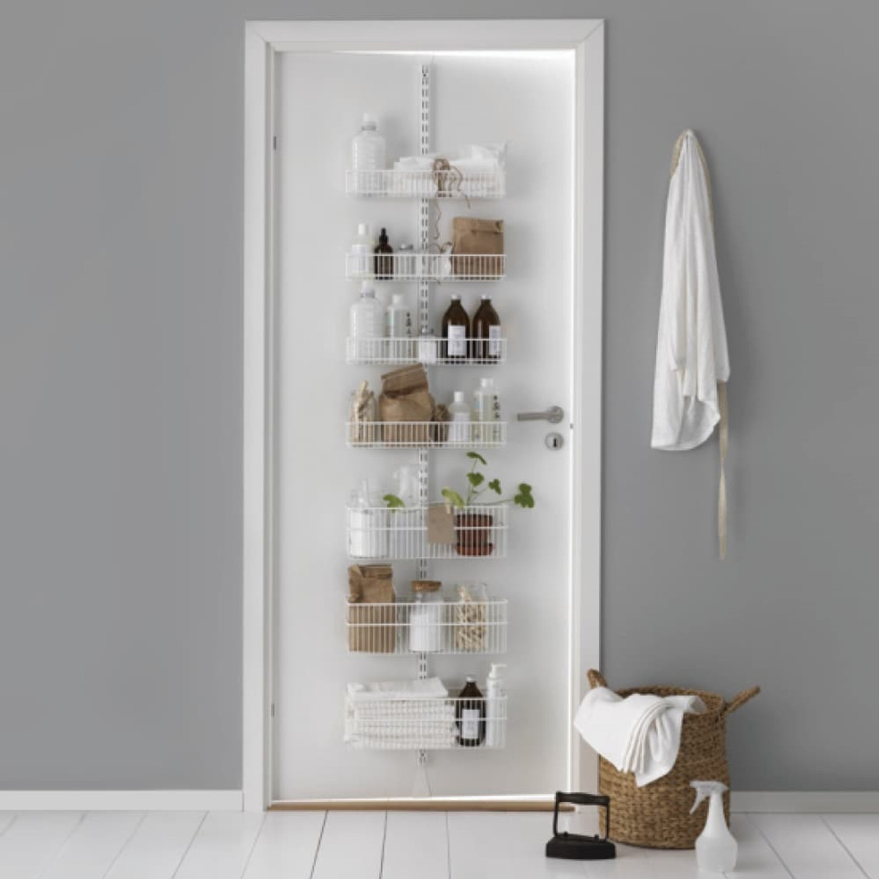 Elfa Over The Door Utility Rack Howards Storage World