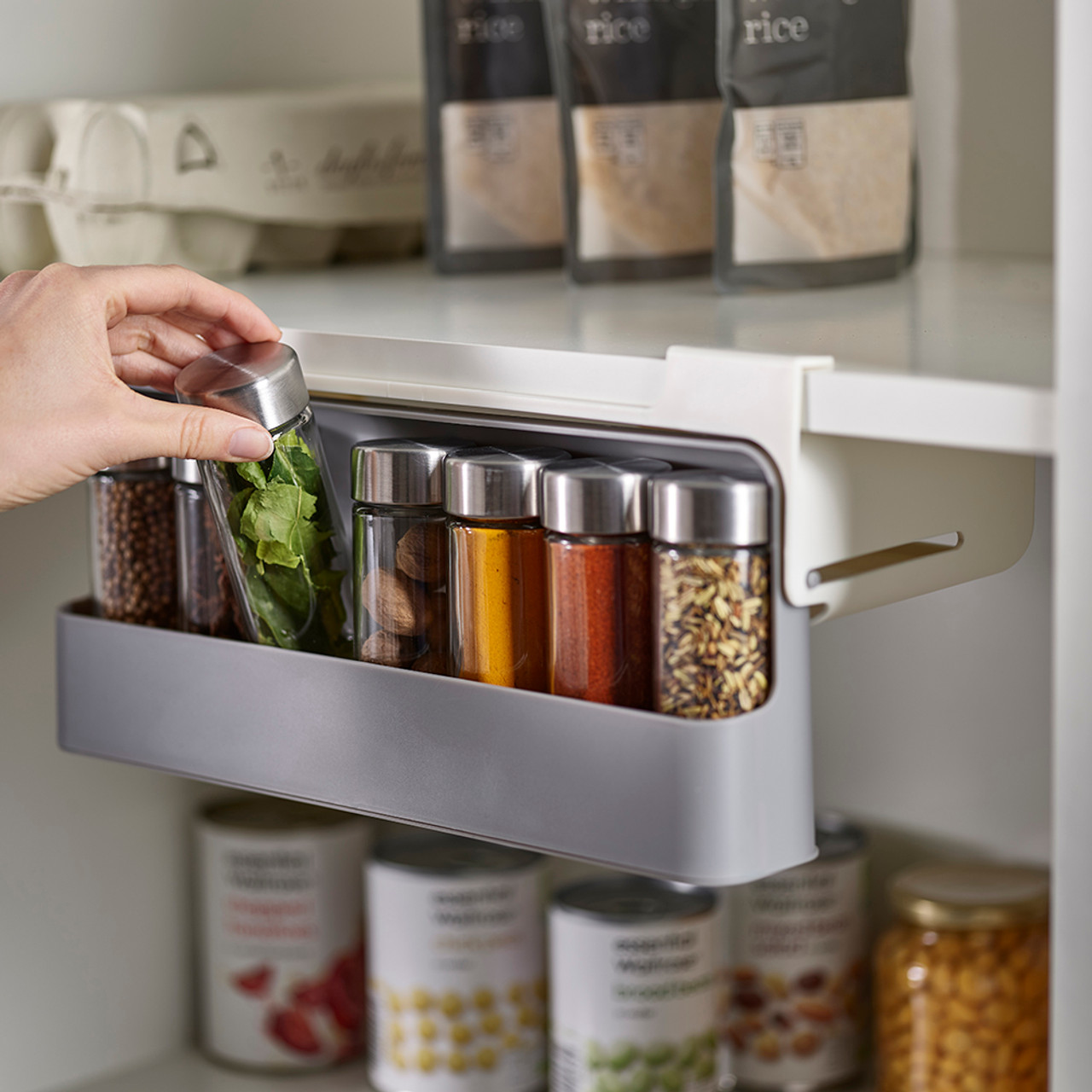 Joseph Joseph CupboardStore Under Shelf Spice Rack Howards