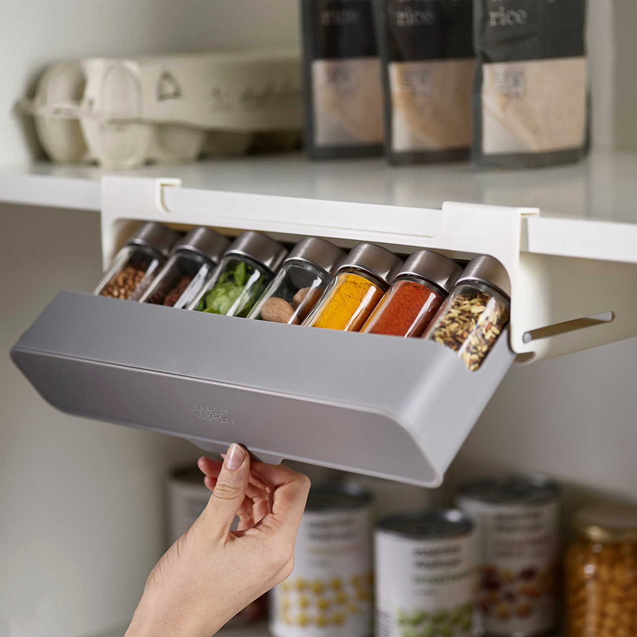 Joseph Joseph CupboardStore Under Shelf Spice Rack Howards Storage World
