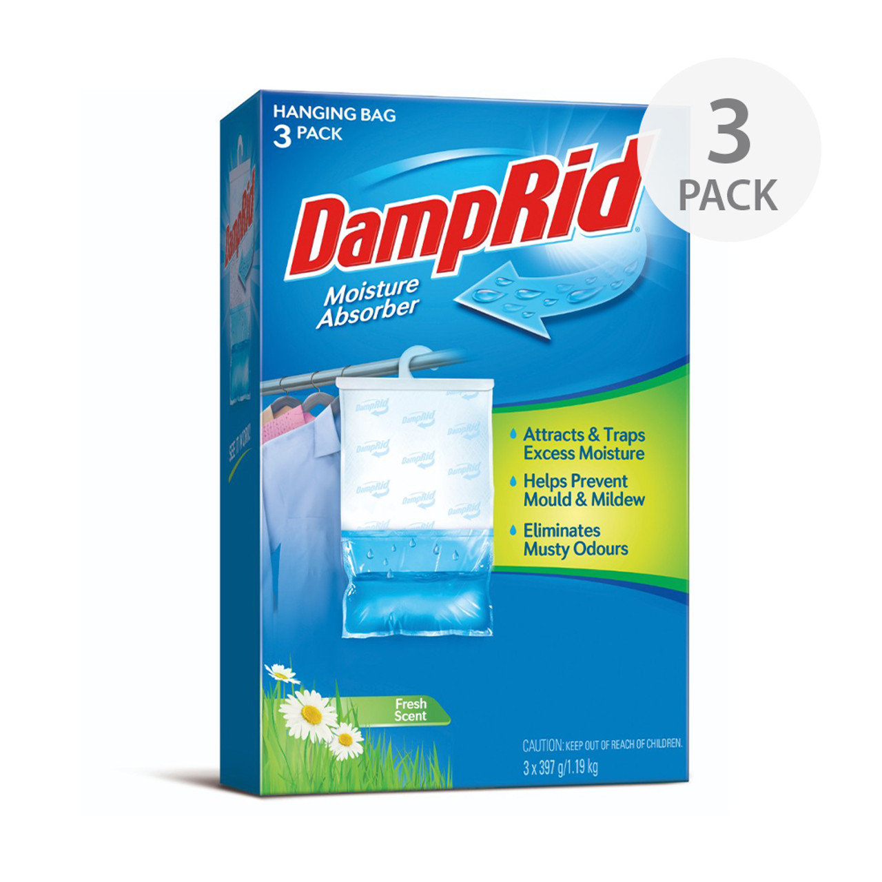 DampRid 154 oz Fresh Scent Hanging Bag Moisture Absorber 12Pack  FG83FSSBCS  The Home Depot