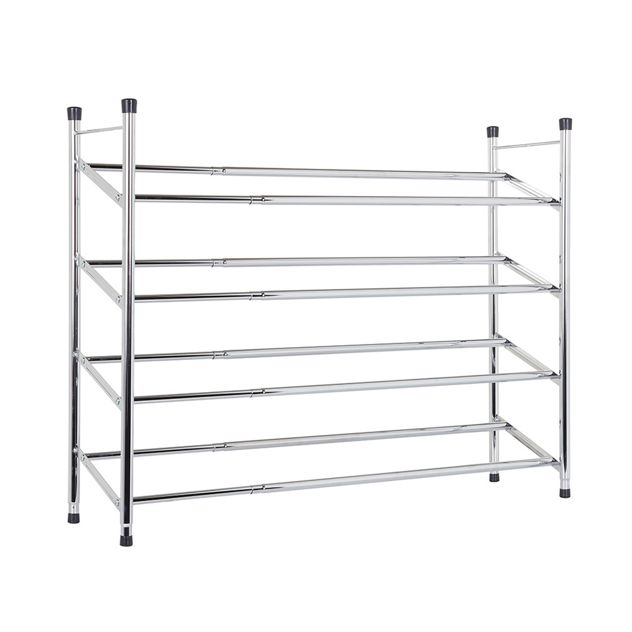 Howards Extendable Shoe Rack 4 Tier Howards Storage World