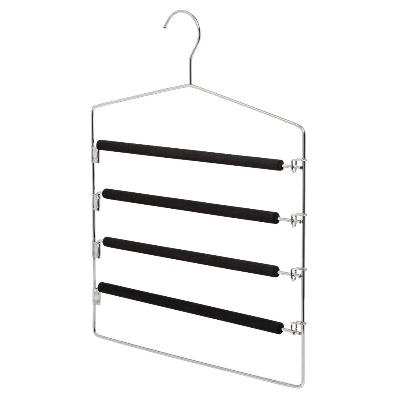 VAJSING trouserskirt hanger with 4 tiers chromeplated  IKEA Indonesia