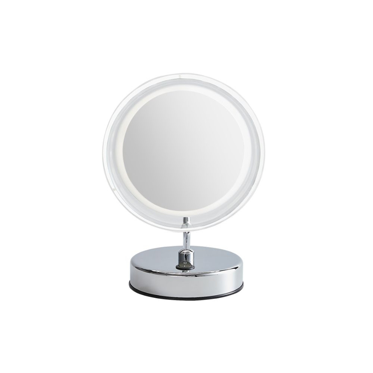 Vanity mirror with lights and magnification best sale