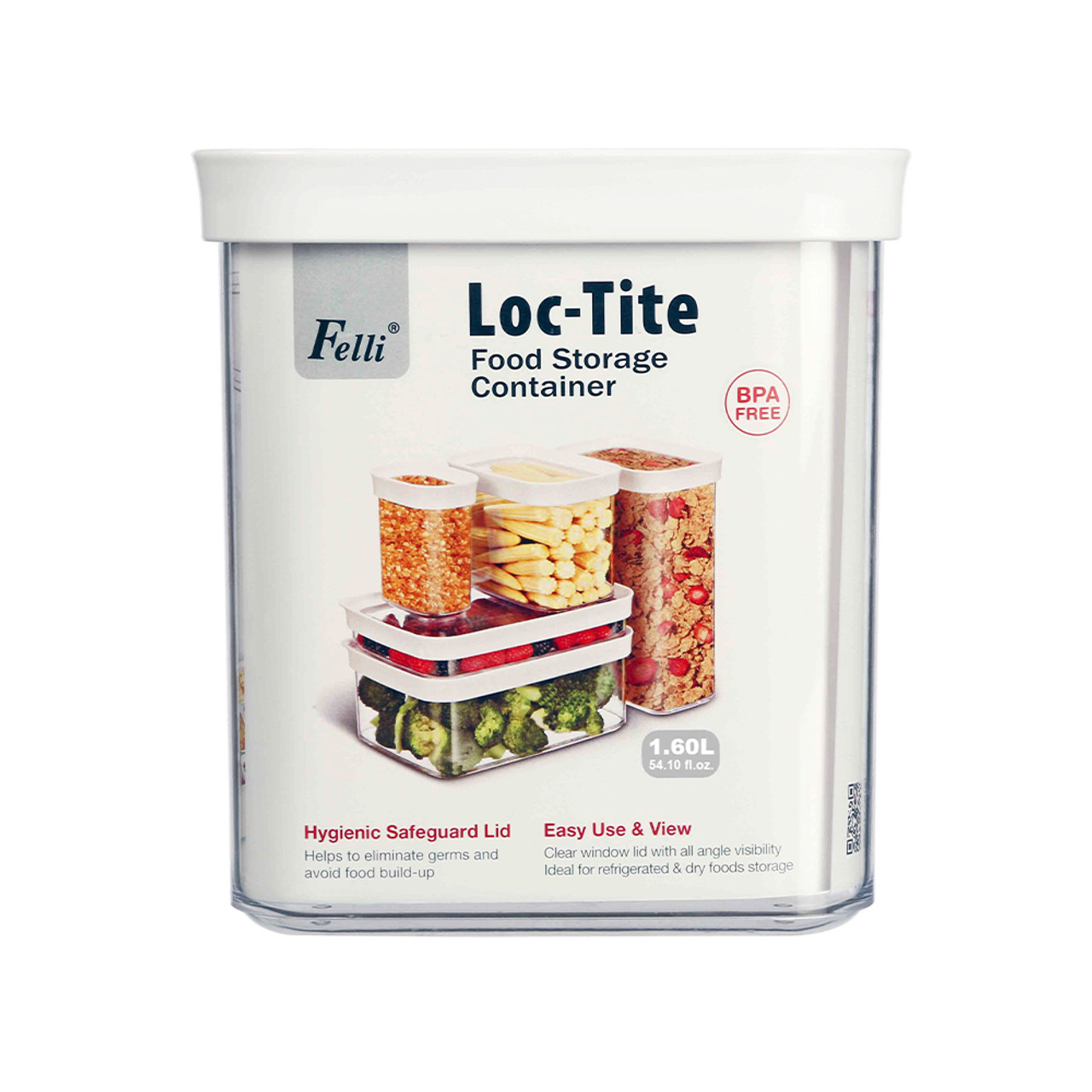 Felli Loc Tite 500ml Pantry Container  Kitchen containers, Pantry  containers, Acrylic containers