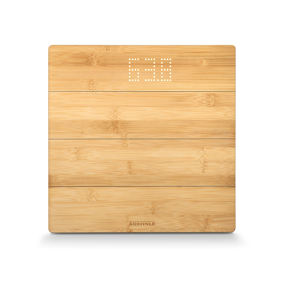 Soehnle Style Sense Bamboo Magic Digital Bathroom Scale Howards