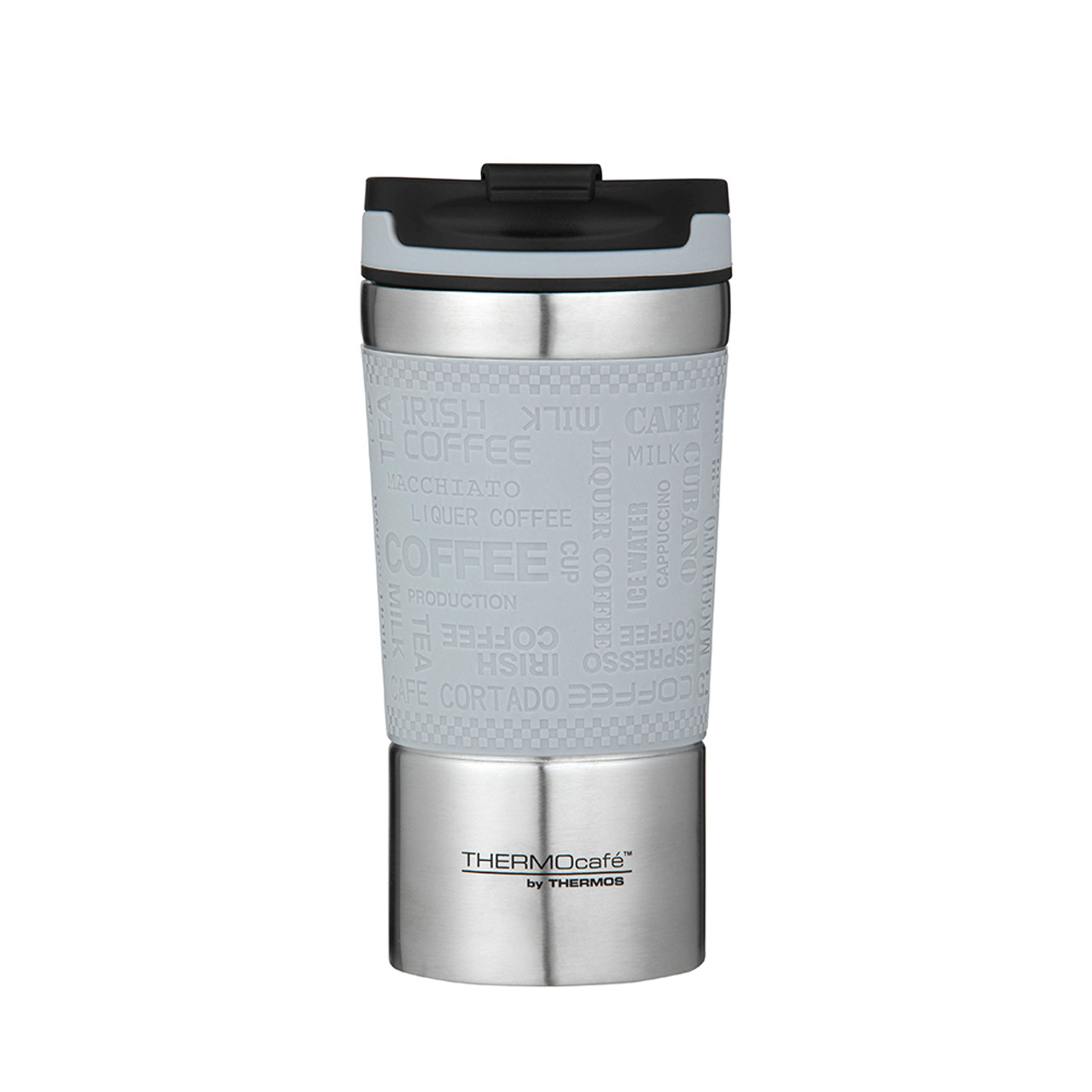 United by blue Tazza Thermos 500ml Insulated Steel Grigio