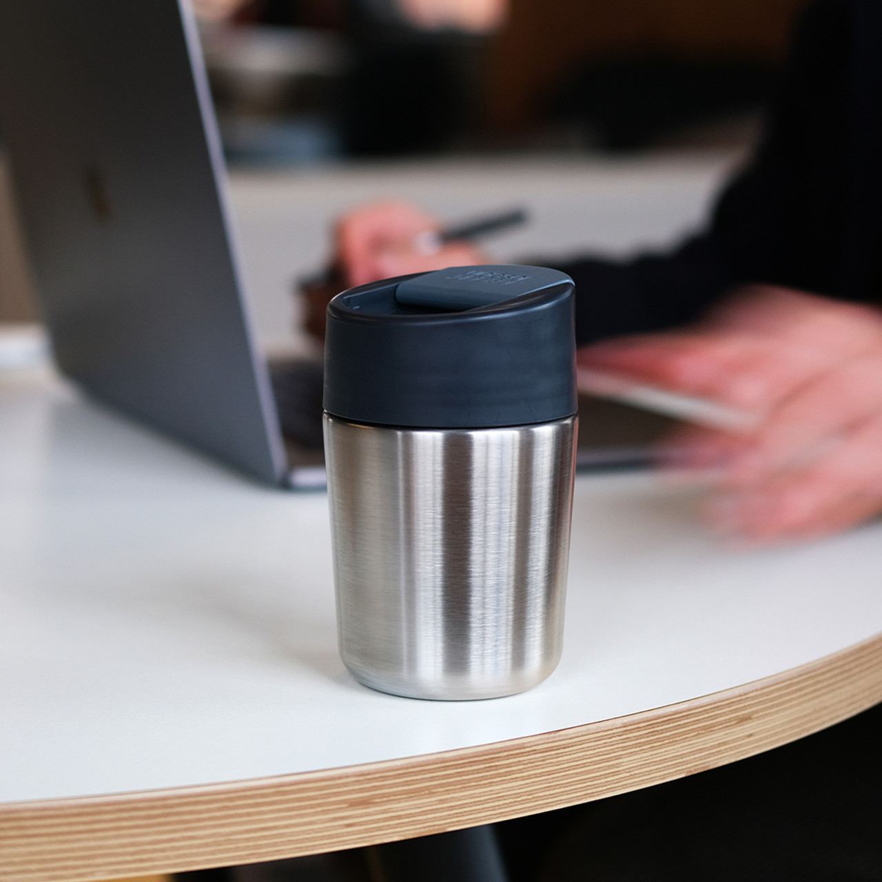 Sipp™ Stainless-steel Travel Mug with Hygienic Lid 340ml