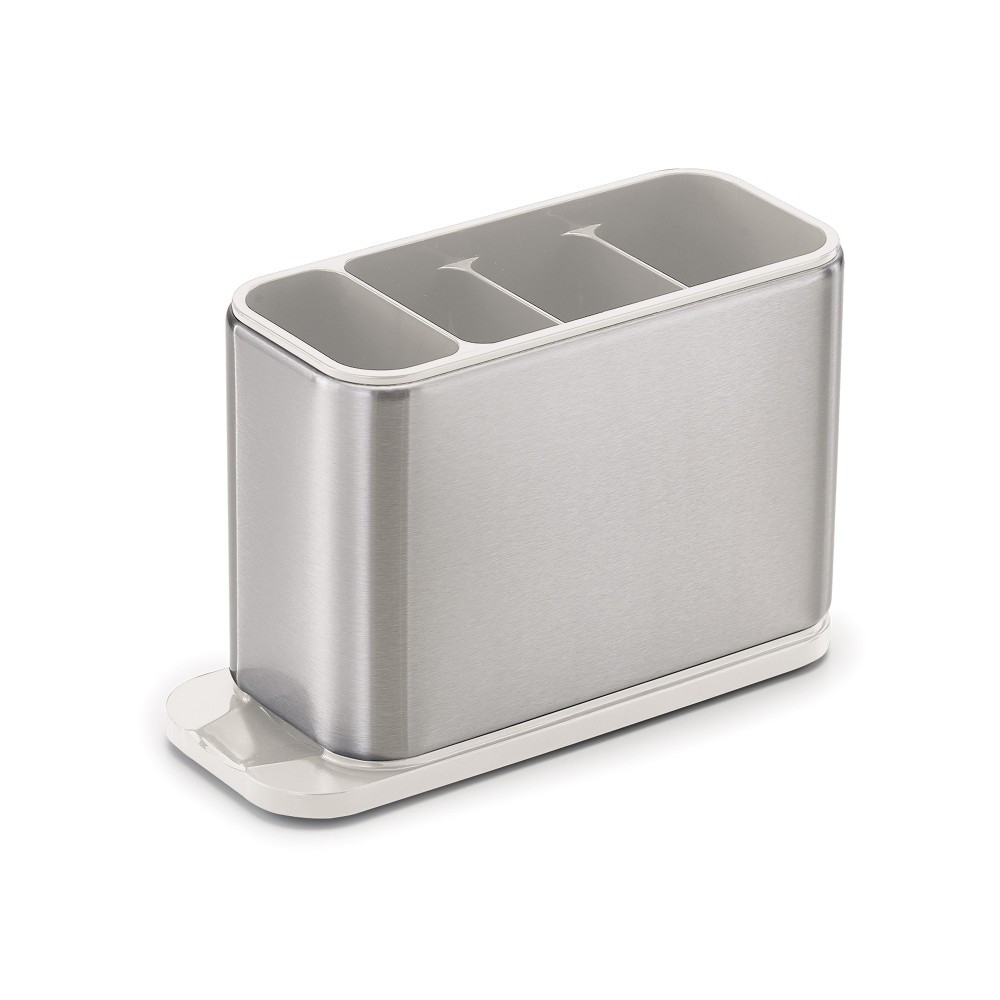 Joseph Joseph Surface Stainless Steel Cutlery Drainer Stone Howards
