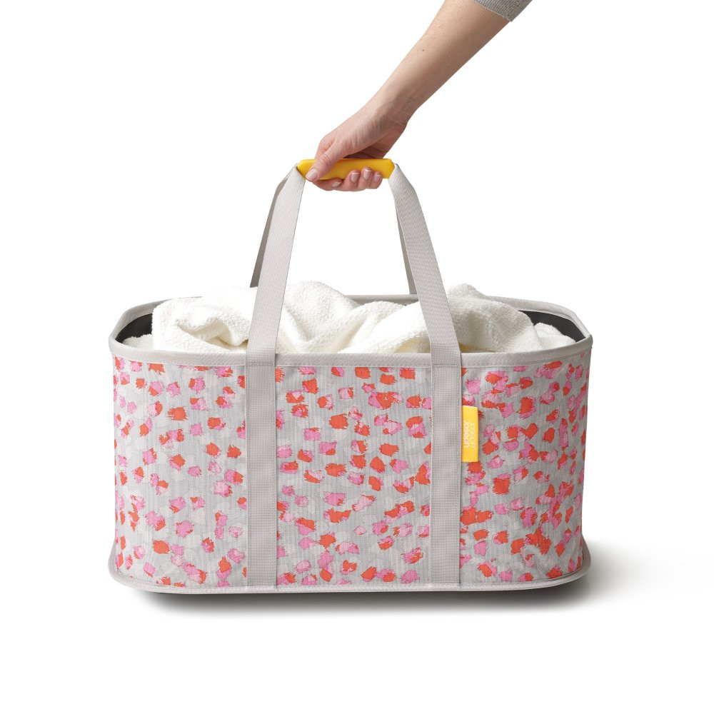 Joseph Joseph HoldAll Collapsible Laundry Basket Peach Howards