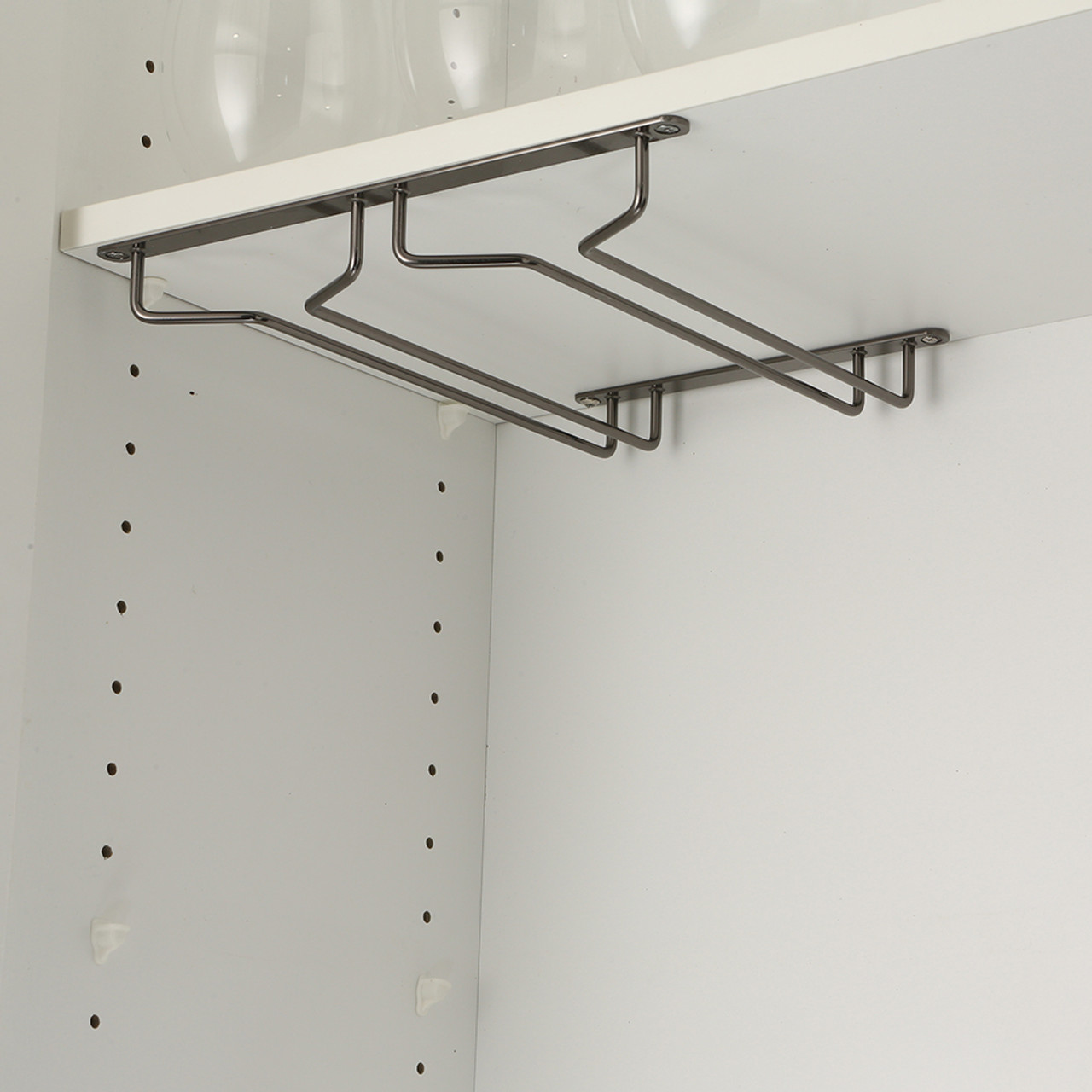 Shelves with wine glass rack cheap