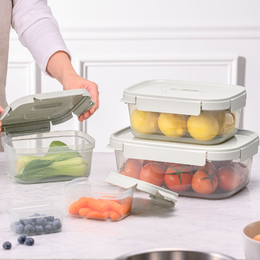 Lock & Lock Nestopia Rectangle Food Containers 5 Pack Howards