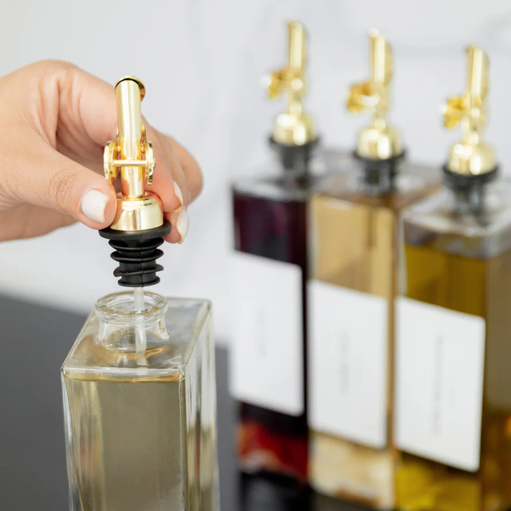 Oil Vinegar Rectangle Book Bottle 500ml Howards Storage World