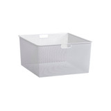 elfa Drawer System 55 Mesh Drawer 3 Runner - White